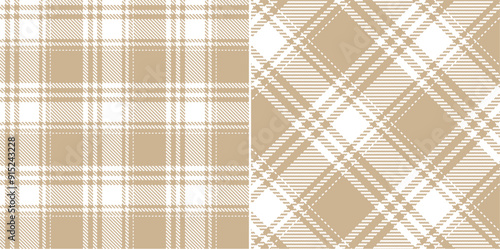 Vector checkered pattern or plaid pattern . Tartan, textured seamless twill for flannel shirts, duvet covers, other autumn winter textile mills. Vector Format