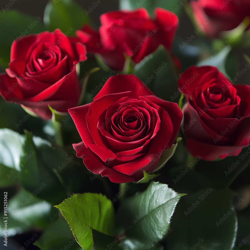 Fototapeta premium Red roses