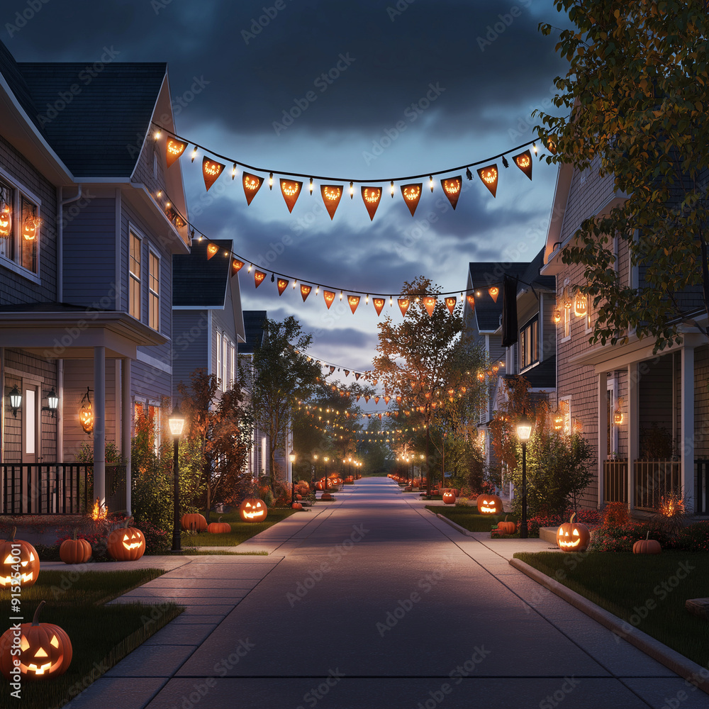 halloween scene halloween scene