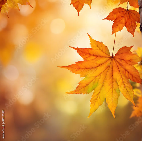 autumn leaves on the ground and background. soft background.