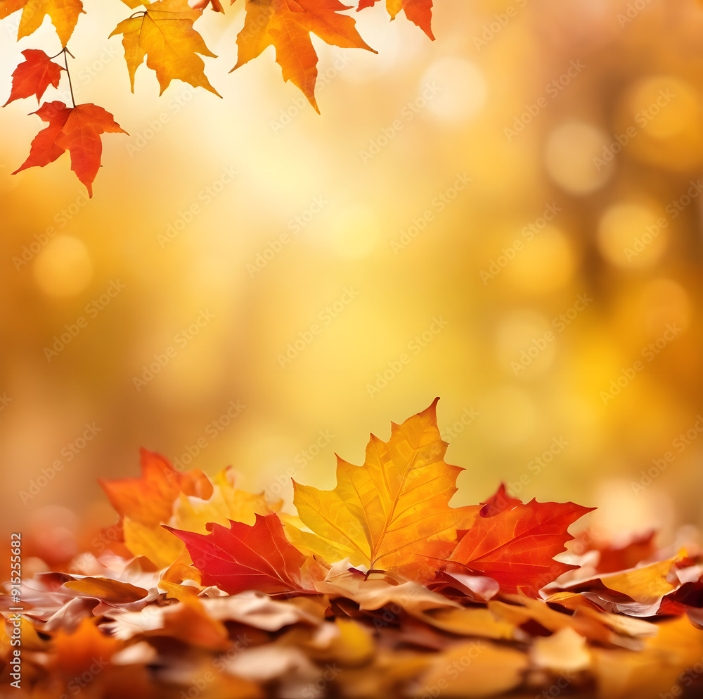 autumn leaves on the ground and background. soft background. autumn leaves on the ground and background. soft background.