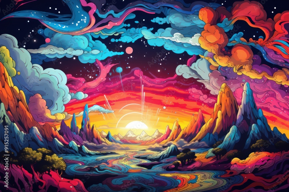 Nature art outdoors painting. Nature art outdoors painting.