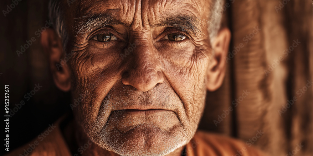 Thoughtful Elderly Man Thoughtful Elderly Man