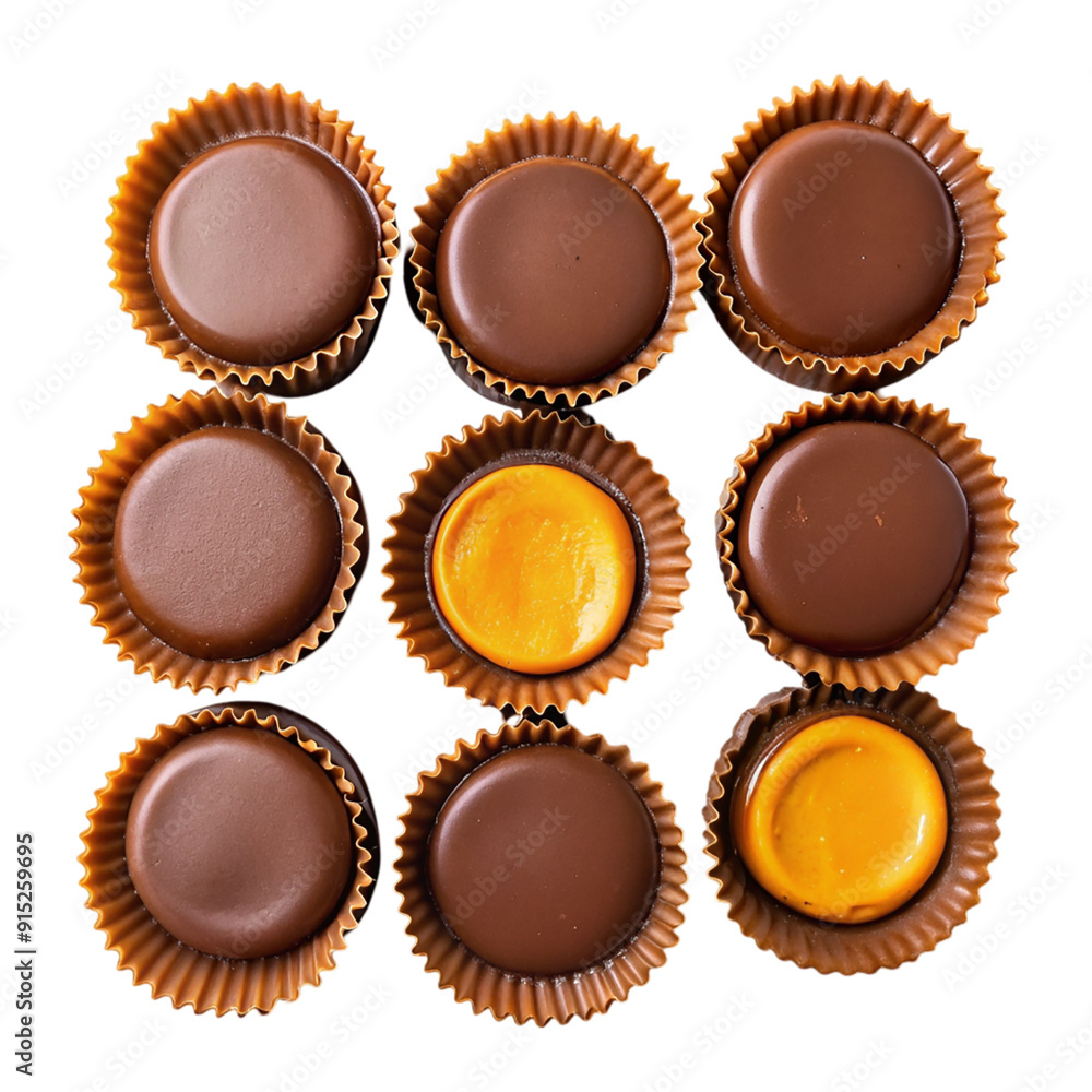 Vegan pumpkin pie top view isolated on transparent background. Vegan pumpkin pie top view isolated on transparent background.