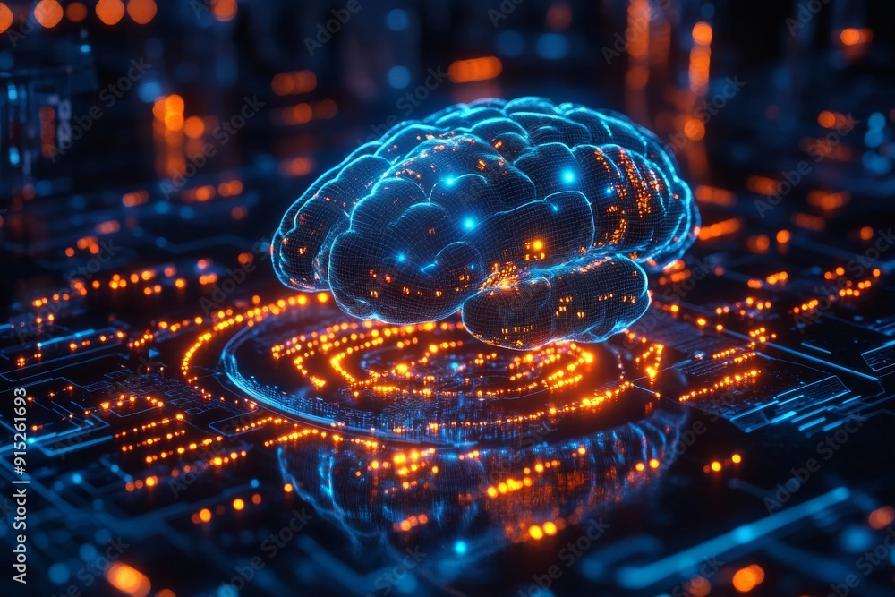 Artificial intelligence diagnosing medical conditions, advanced healthcare technology, AI in medicine. Generative AI Artificial intelligence diagnosing medical conditions, advanced healthcare technology, AI in medicine. Generative AI