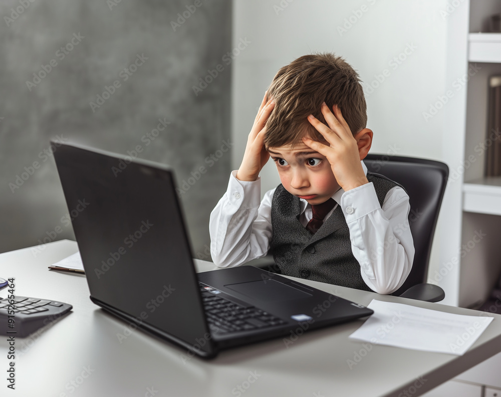Confusion Instructive : Un Enfant et la Technologie Confusion Instructive : Un Enfant et la Technologie