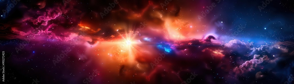 Space journey with a spaceship traveling through a starry expanse, capturing the vastness of space, Scifi, Cool tones, Digital painting Space journey with a spaceship traveling through a starry expanse, capturing the vastness of space, Scifi, Cool tones, Digital painting