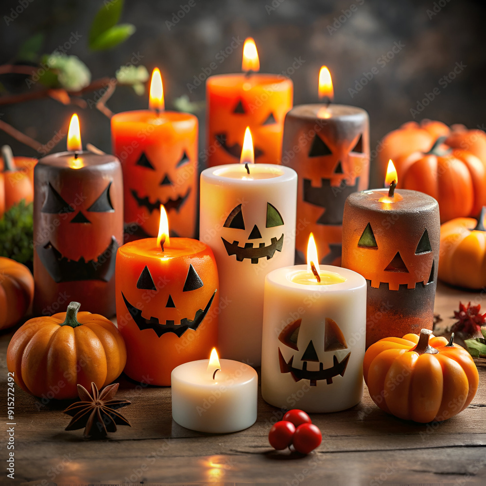 Halloween candles Halloween candles