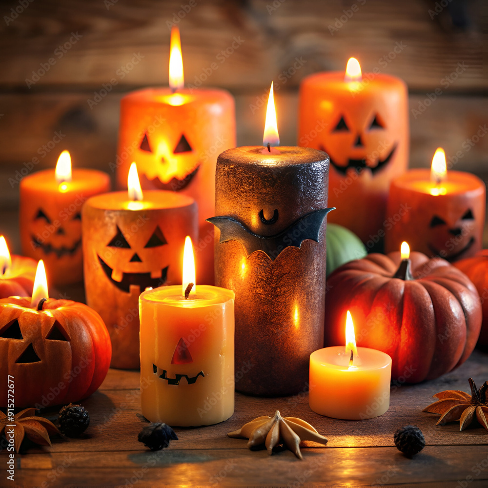 Halloween candles Halloween candles
