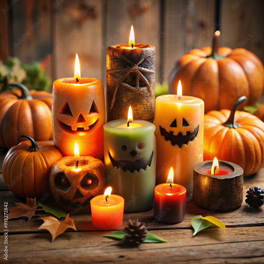 Halloween candles Halloween candles