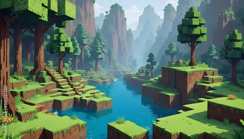 waterfall in the forest