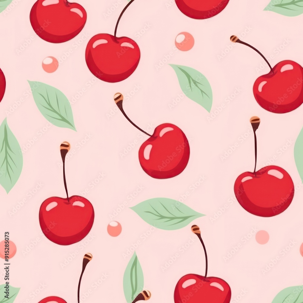Cherry backgrounds pattern fruit. Cherry backgrounds pattern fruit.
