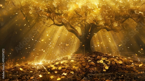 Golden Tree of Abundance photo