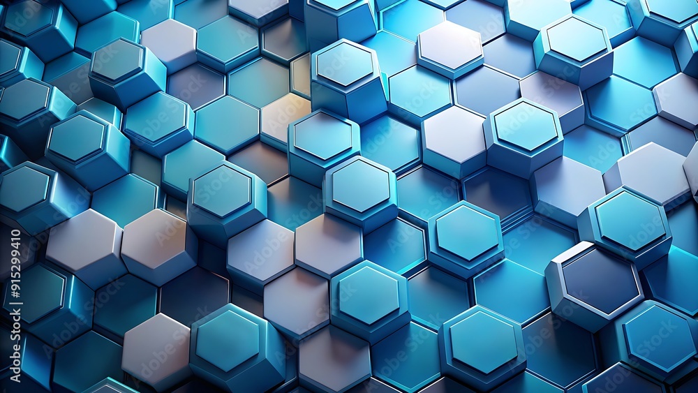 Um fundo simples e abstrato com hexágonos em camadas e sombras suaves. Um fundo simples e abstrato com hexágonos em camadas e sombras suaves.