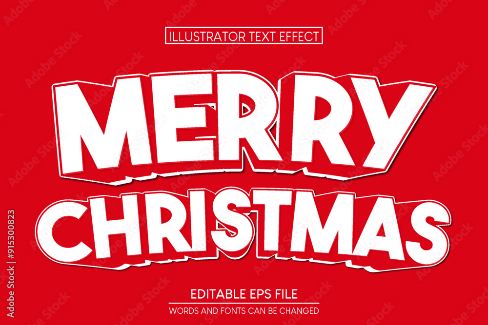 Merry Christmas Text Effect. editable text effect Merry Christmas Text Effect. editable text effect