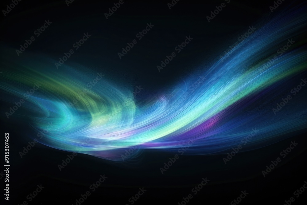 Fototapeta premium Abstract vibrant light streaks background