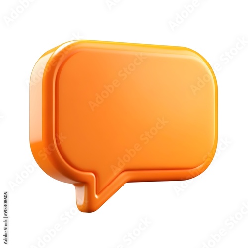 Obraz na płótnie 3d chat icon