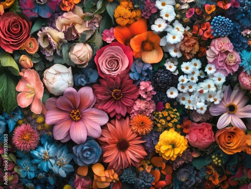 Wallpaper Mural Close-up of flower bouquet Torontodigital.ca