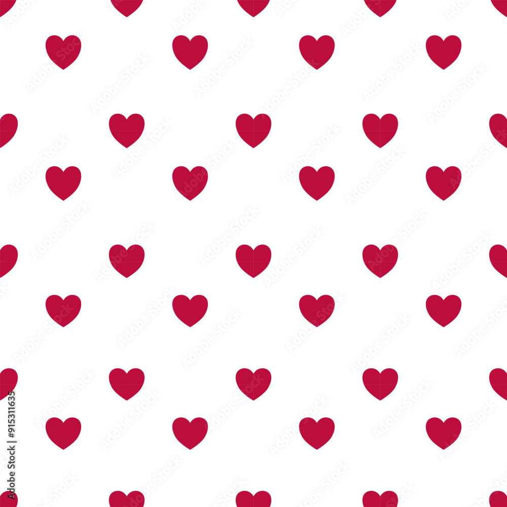 Mini Red Heart, Little Red Heart Seamless Pattern for carpet, wallpaper, clothing, wrapping, batik, fabric, Vector illustration embroidery style. Mini Red Heart, Little Red Heart Seamless Pattern for carpet, wallpaper, clothing, wrapping, batik, fabric, Vector illustration embroidery style.