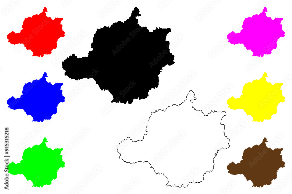 Baoding city (People's Republic of China, PRC) map vector illustration, scribble sketch Paoting, Baozhou or Qingyuan Prefecture-level city map Baoding city (People's Republic of China, PRC) map vector illustration, scribble sketch Paoting, Baozhou or Qingyuan Prefecture-level city map