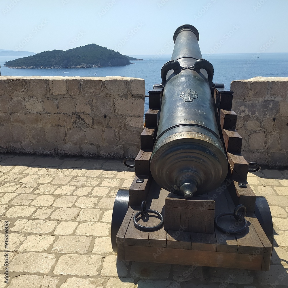 beautiful Dubrovnik and its architectural monuments during the hot summer beautiful Dubrovnik and its architectural monuments during the hot summer