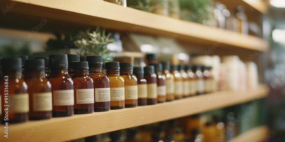 Oil and herbs background. Oil and herbs background.