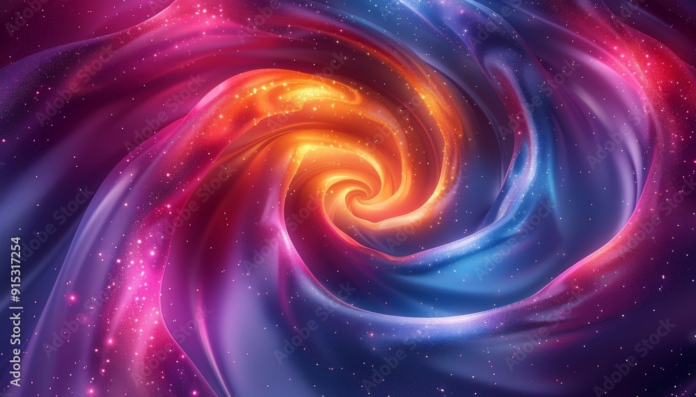 A vibrant abstract background with swirling colors and a dynamic pattern A vibrant abstract background with swirling colors and a dynamic pattern