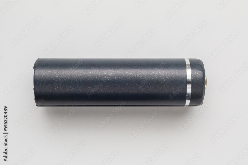 AA alkaline battery on white background AA alkaline battery on white background