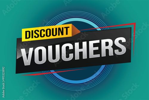 discount voucher vouchers special offer poster banner graphic design icon logo sign symbol social media website coupon advertising store shop online, website, landing page

