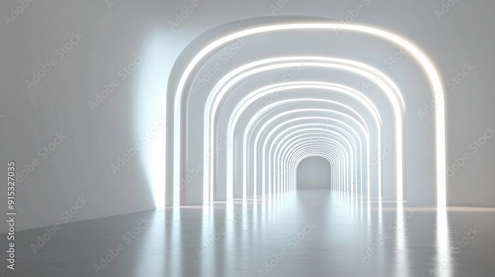 Fototapeta premium light through the tunnel