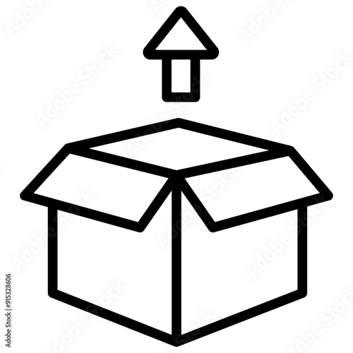 Open box icon