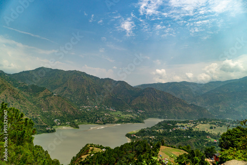 Dalhousie Chamera Lake in Chamba, Himachal Pradesh – A Scenic Artificial Lake on Ravi River photo