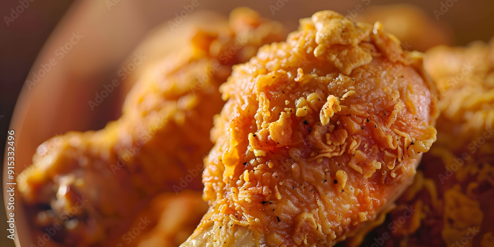A plate of fried chicken with a side of fried chicken on it Southern cuisine delicious crispy
A plate of fried chicken with a side of fried chicken on it Southern cuisine delicious crispy