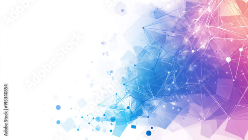 Smart Technology: Vector Background for PowerPoint