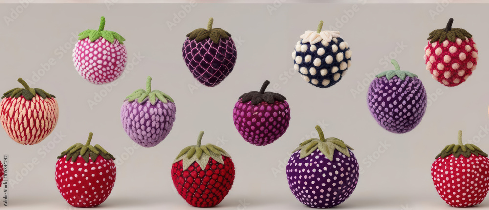 Textured sculptures with berry-themed colors, art, tactile beauty Vivid Storytelling Textured sculptures with berry-themed colors, art, tactile beauty Vivid Storytelling