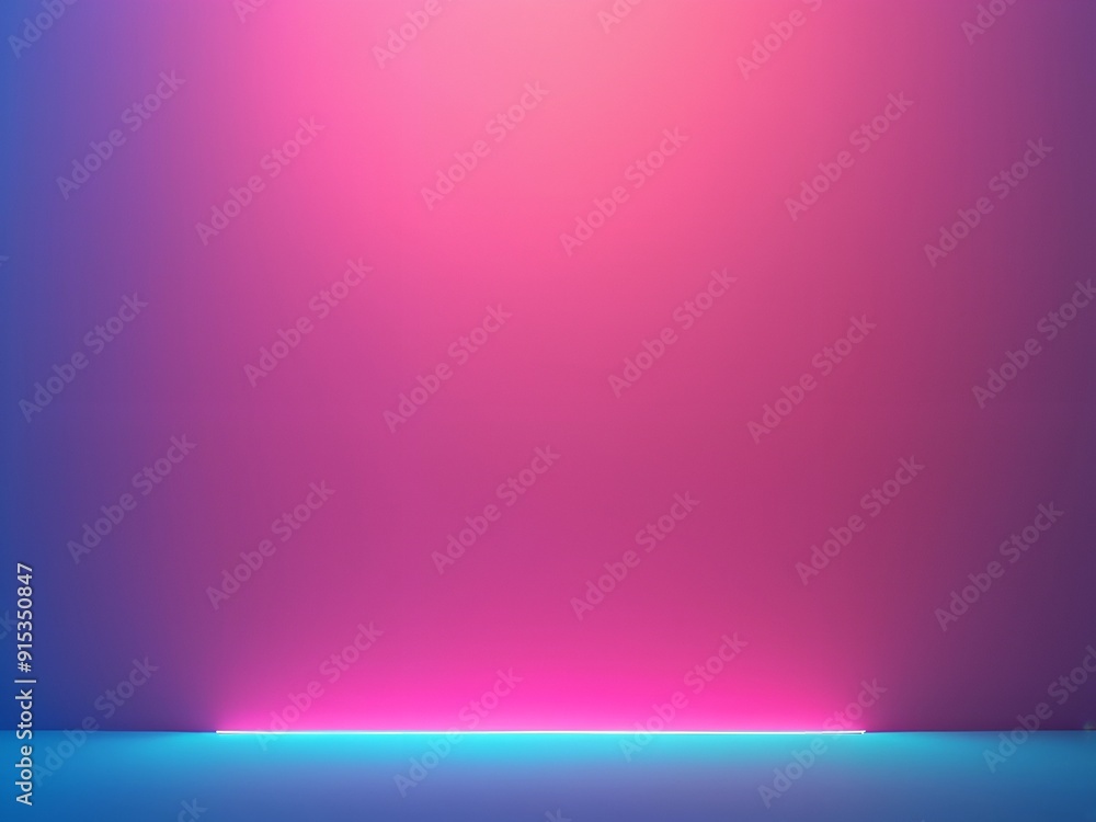 Fototapeta premium gradient pattern with abstract geometry of blue and pink shades AI generated