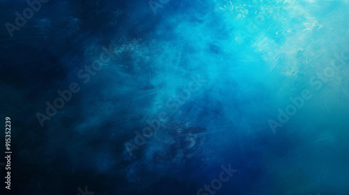 Wallpaper Mural Cold Blue Background, Generative AI Illustration Torontodigital.ca