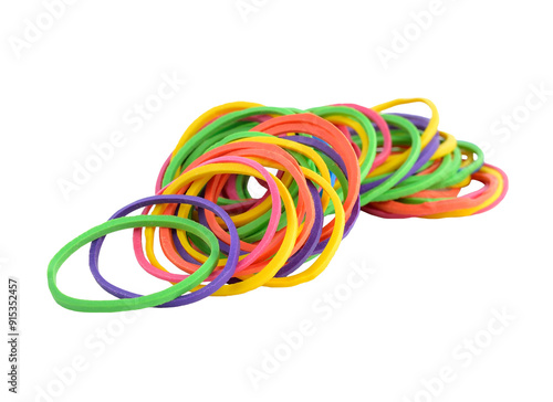 Wallpaper Mural colorful rubber bands transparent png Torontodigital.ca