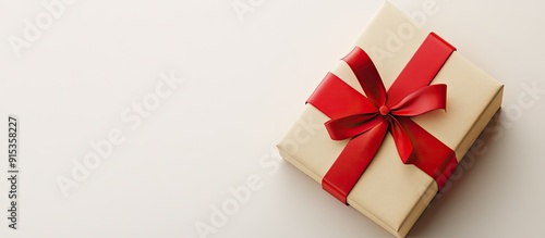 Christmas present isolated ...