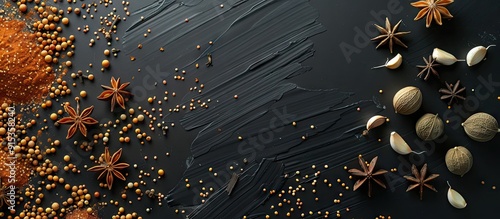spices E. with copy space i...
