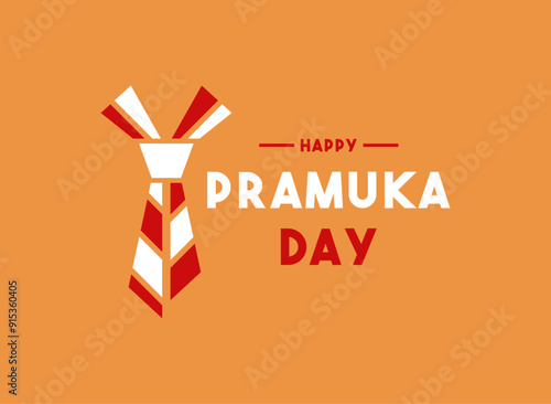 Happy Pramuka Day. Flat design vector. photo