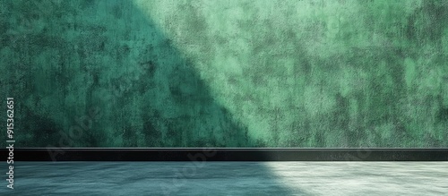 A black and green wall back...