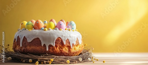 Traditional Easter cake Cel...