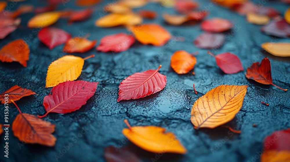 Set of images featuring fallen autumn leaves, perfect for fall and natural visuals, isolated on transparent background, Generative AI Set of images featuring fallen autumn leaves, perfect for fall and natural visuals, isolated on transparent background, Generative AI