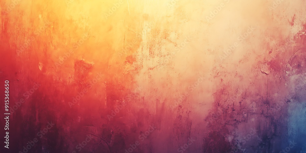 Abstract painting with a gradient of colors blending seamlessly into each other, creating a soft Abstract painting with a gradient of colors blending seamlessly into each other, creating a soft