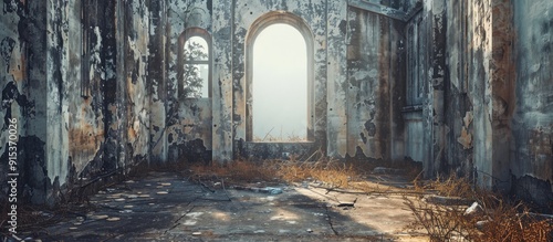 Old vintage dilapidated aba...