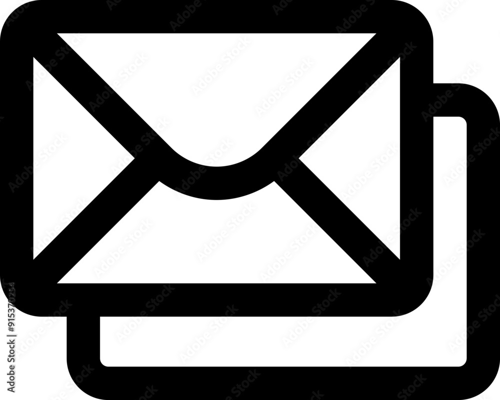 email icon. vector line icon for your website, mobile, presentation, and logo design. email icon. vector line icon for your website, mobile, presentation, and logo design.