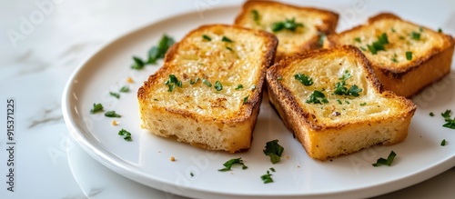 Roti bawang putih Garlic br...