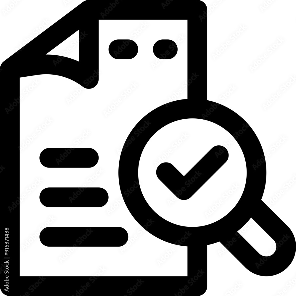 search file icon. vector line icon for your website, mobile, presentation, and logo design. search file icon. vector line icon for your website, mobile, presentation, and logo design.