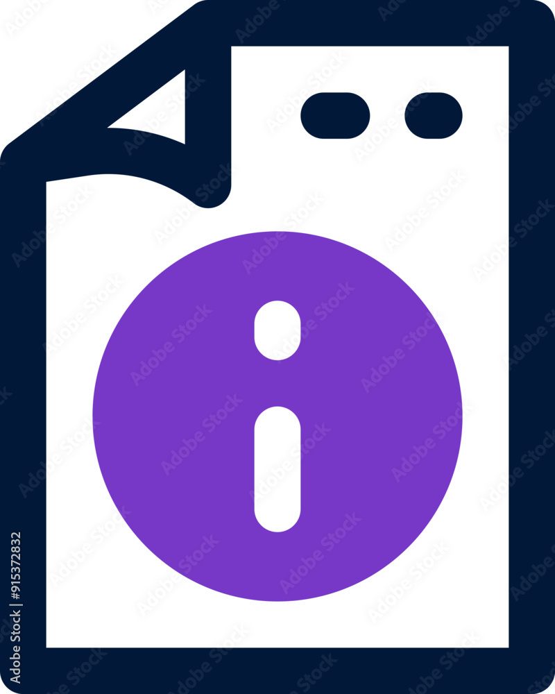 info file icon. vector dual tone icon for your website, mobile, presentation, and logo design. info file icon. vector dual tone icon for your website, mobile, presentation, and logo design.